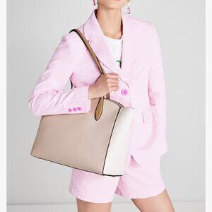NWT Kate Spade Voyage Colorblocked Large Work Tote